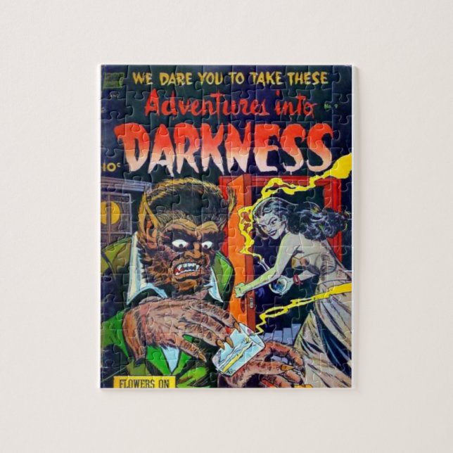 Klassiska Tecknader 8 Pussel (Vertikal)