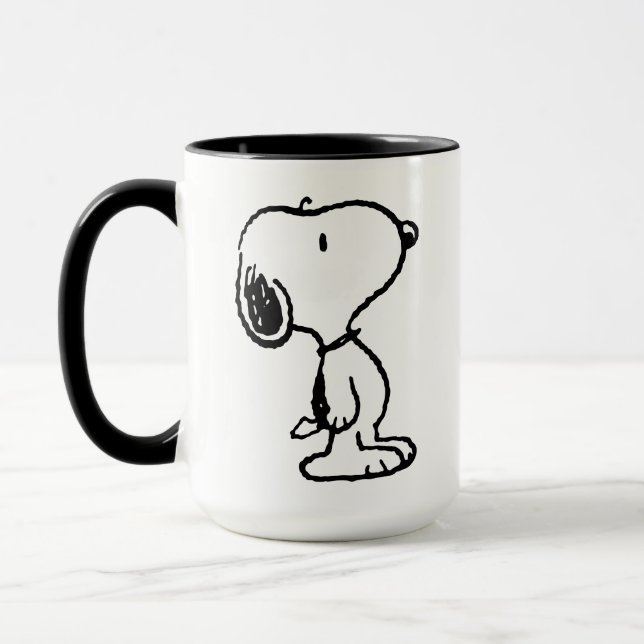 Klassiska Tecknader för soopy Mugg (Vänster)