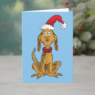 Klassiska The Grinch Max - Tomtehatt Helgkort