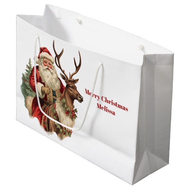 Klassiska Tomte på ren jul (Framsidan Vinklad)