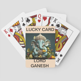 Klassiska uppspelningskort BELIVE IN GOD Casinokort