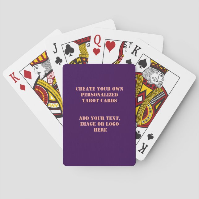 Klassiska uppspelningskort casinokort (Baksidan)