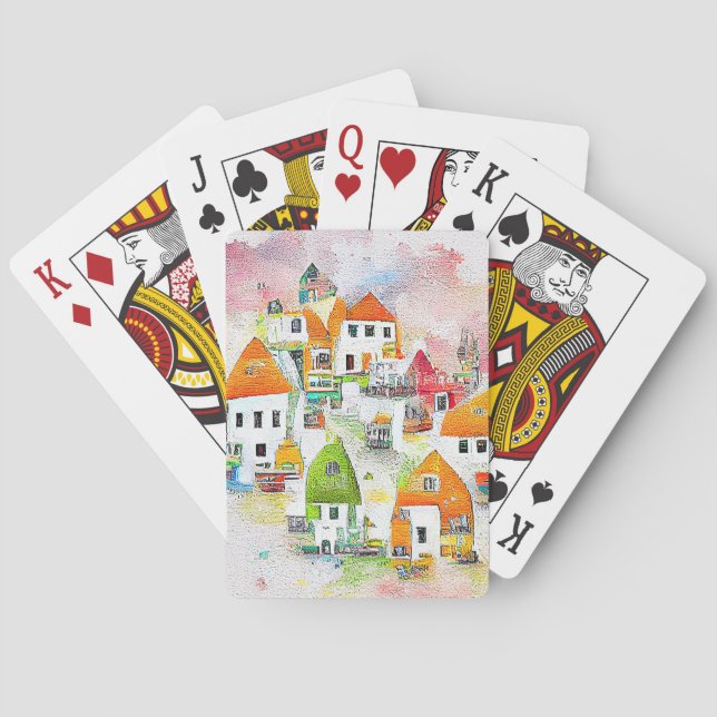 Klassiska uppspelningskort casinokort (Baksidan)
