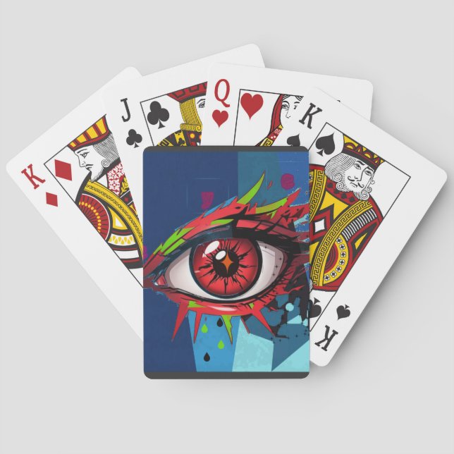 Klassiska uppspelningskort casinokort (Baksidan)