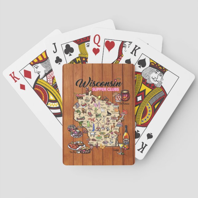 Klassiska uppspelningskort casinokort (Baksidan)