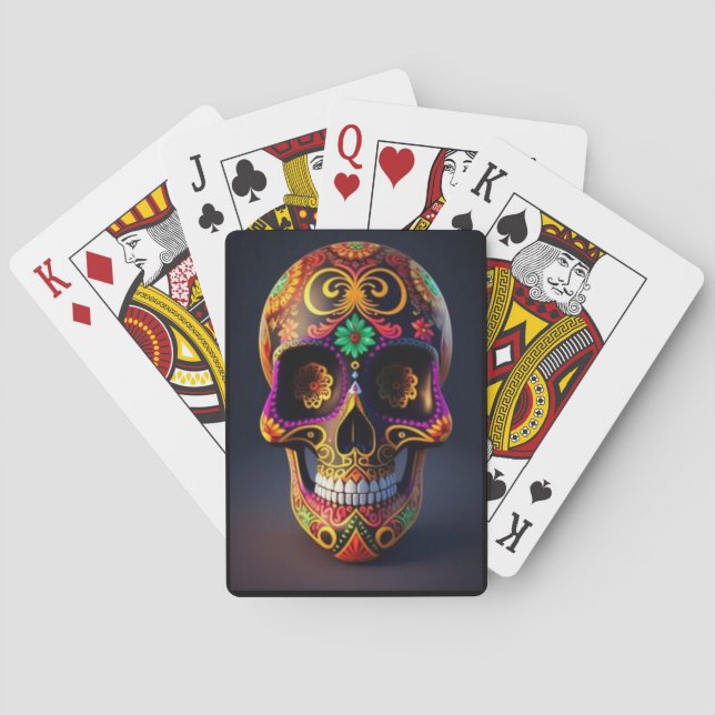 Klassiska uppspelningskort casinokort (Baksidan)