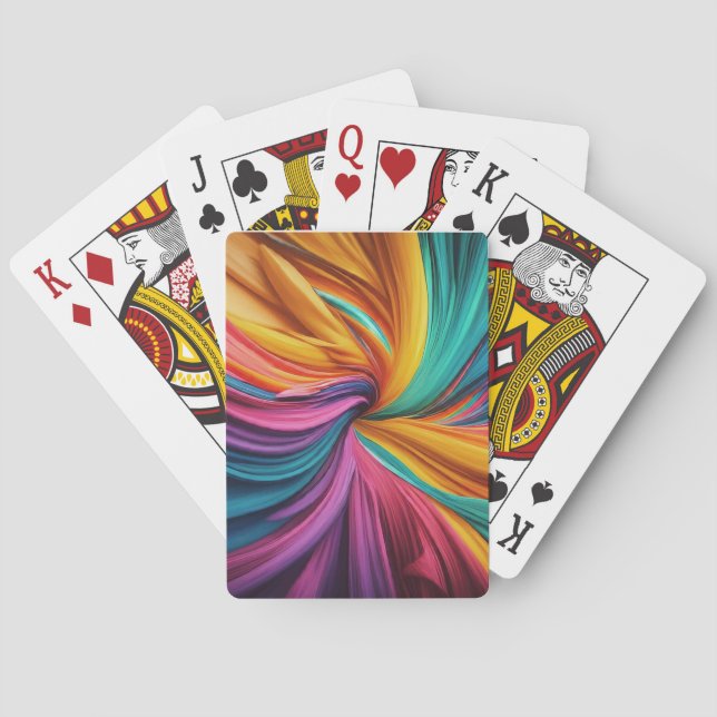 Klassiska uppspelningskort casinokort (Baksidan)