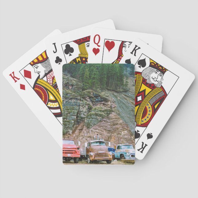 Klassiska uppspelningskort casinokort (Baksidan)