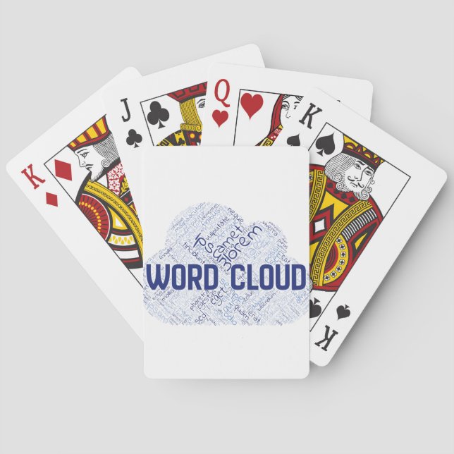 Klassiska uppspelningskort casinokort (Baksidan)