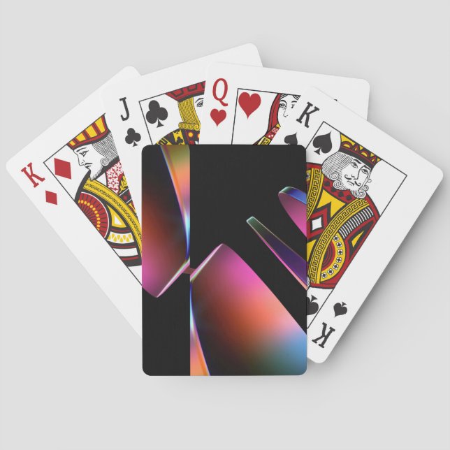 Klassiska uppspelningskort casinokort (Baksidan)