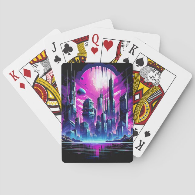 Klassiska uppspelningskort casinokort (Baksidan)