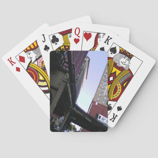 Klassiska uppspelningskort casinokort (Baksidan)