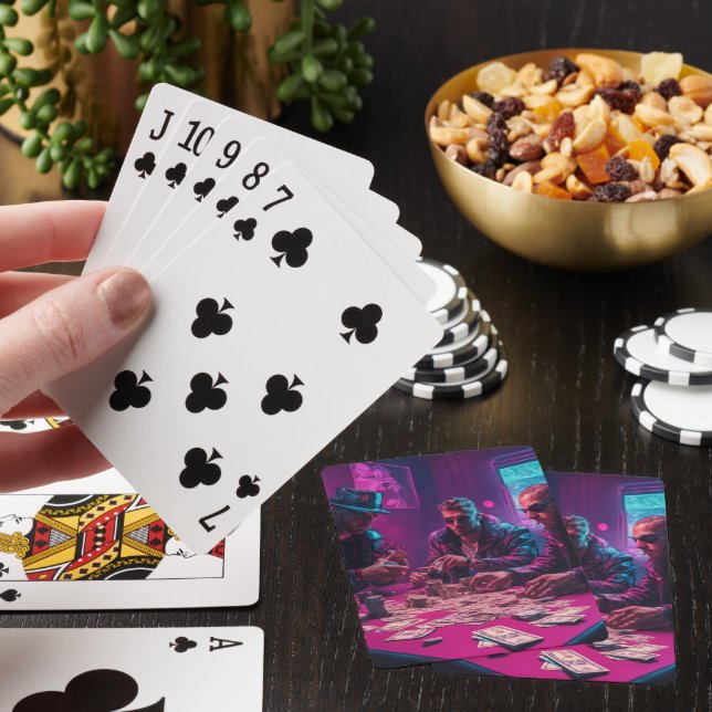 Klassiska uppspelningskort casinokort (På plats)