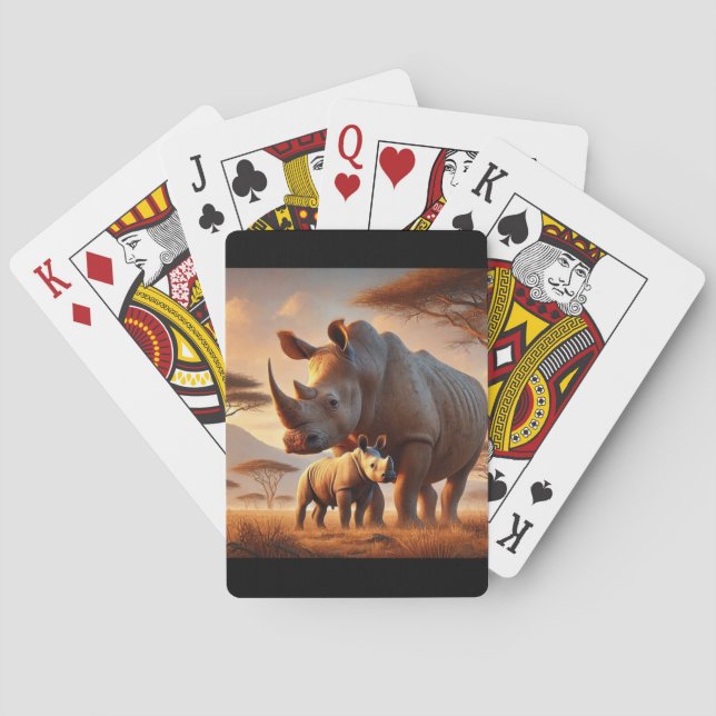 Klassiska uppspelningskort casinokort (Baksidan)