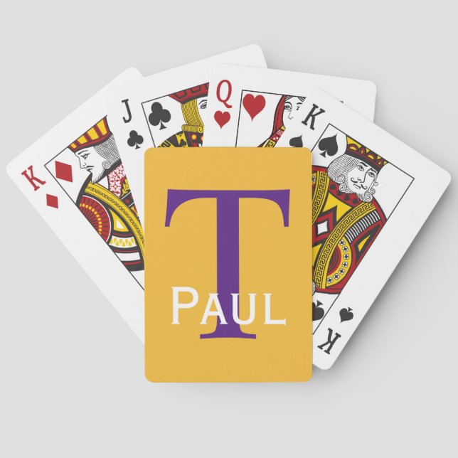 Klassiska uppspelningskort för anpassningsbar 2 casinokort (Baksidan)