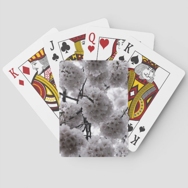 Klassiska uppspelningskort för körsbär Blommar Casinokort (Baksidan)