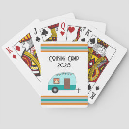 Klassiska uppspelningskort för kusinläger casinokort