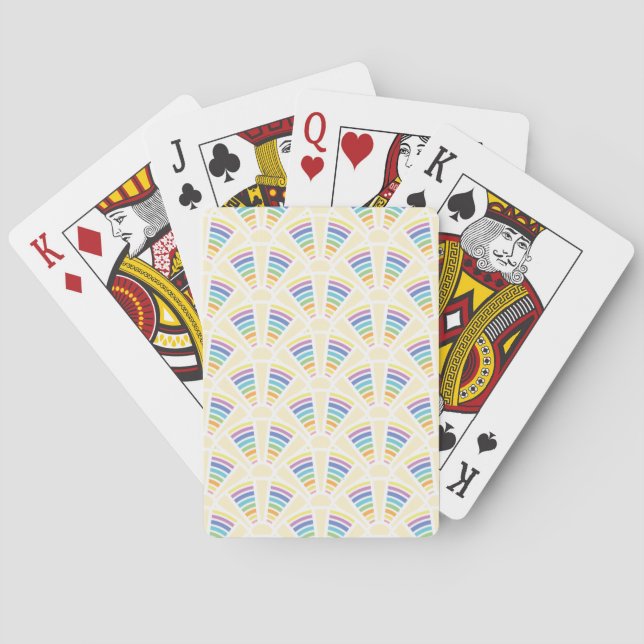 Klassiska uppspelningskort för lätta bågar casinokort (Baksidan)