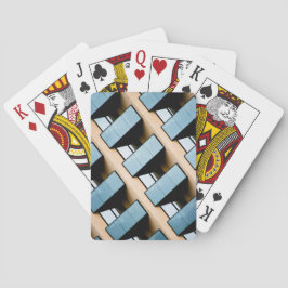 Klassiska uppspelningskort för modern arkitektur casinokort