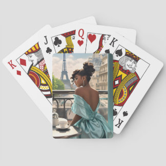 Klassiska uppspelningskort | Girl in Paris Casinokort