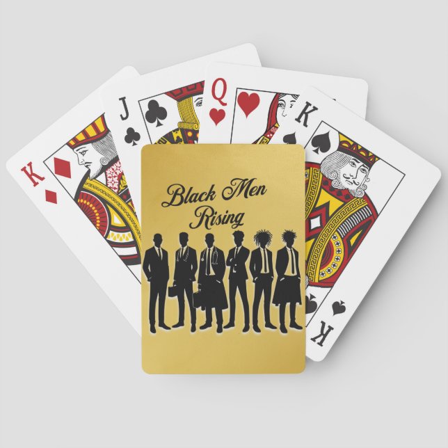 Klassiska uppspelningskort i Elegant Fars dag Casinokort (Baksidan)