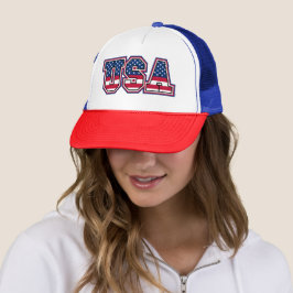 Klassiska USA-stjärnor Patriotisk marinblå Keps