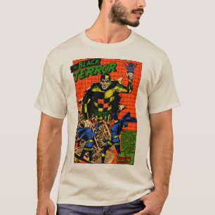 Klassiskt 1940:s svarta fel T-Shirt