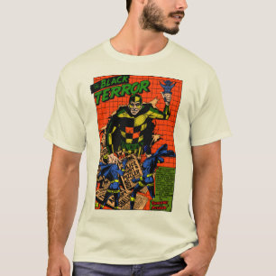 Klassiskt 1940:s svarta fel T-Shirt