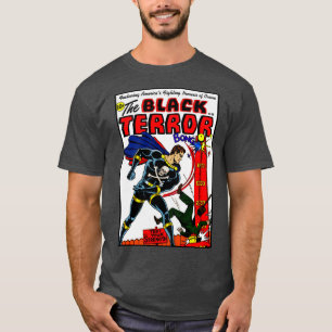 Klassiskt 1950:s svarta fel T-Shirt