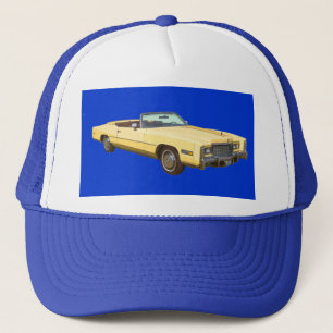 Klassiskt 1975 Cadillac Eldorado Konvertibel Truckerkeps