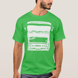 Klassiskt 1990-tal, vitt från Europeiska flyktingf T Shirt