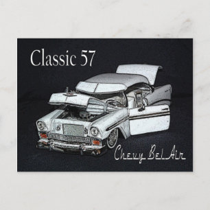 Klassiskt 57 vyvskal Luft vykort