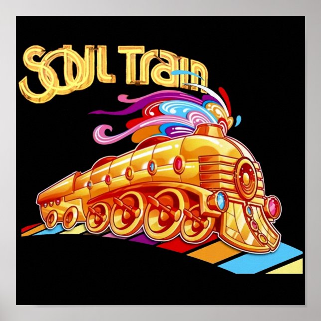 Klassiskt 70-tal American Music Dance TV-program Poster (Framsidan)