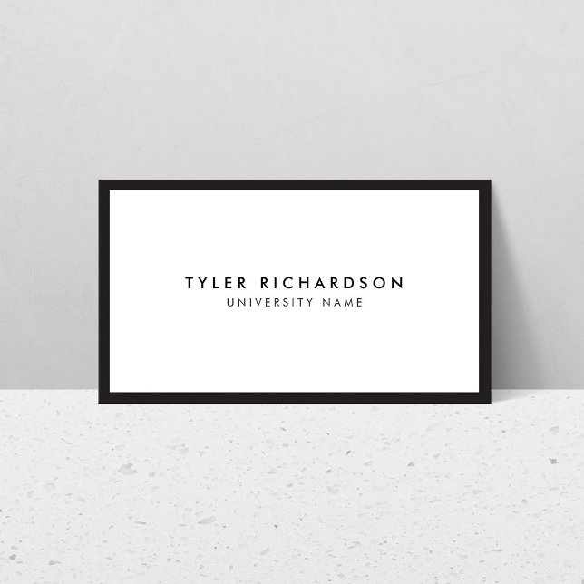 Klassiskt Affärskort Student Student (Skapare uppladdad)
