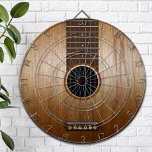 Klassiskt akustiskt gitarr darttavla<br><div class="desc">Klassisk akustisk gitarr-design för anpassningsbarnas ritbord</div>