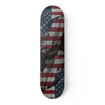 Klassiskt amerikanskt Flagga Skateboard Deck