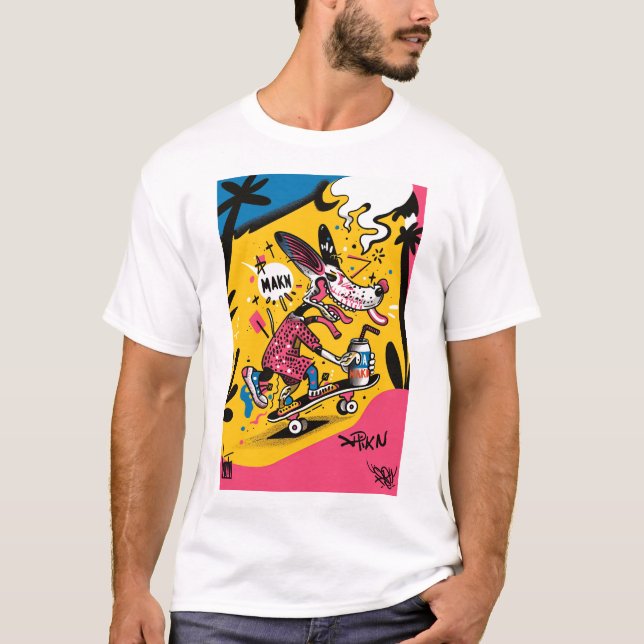 Klassiskt amerikanskt Tattodesign T-Shirt (Framsida)