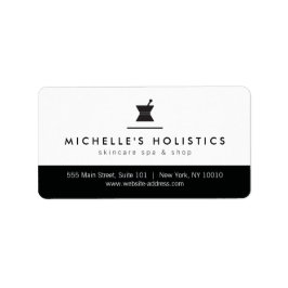 Klassiskt apoteksliknande heligetiskt läkemedel ad adressetikett