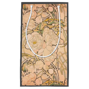 Klassiskt Art Nouveau-päonträdgårdsmönster av Much
