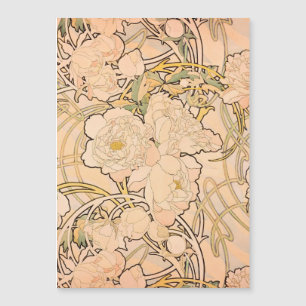 Klassiskt Art Nouveau-pionträdgårdsmönster av Much