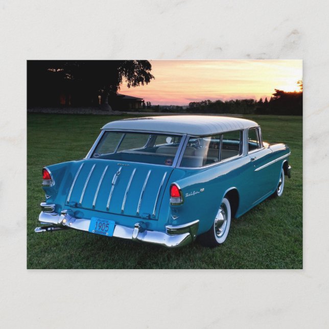 Klassiskt automatvykort vykort (Framsida)