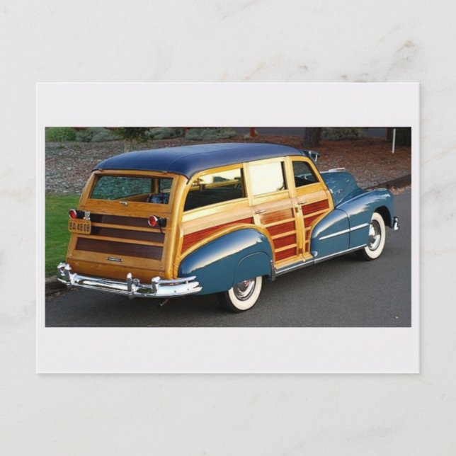 Klassiskt automatvykort vykort (Framsida)