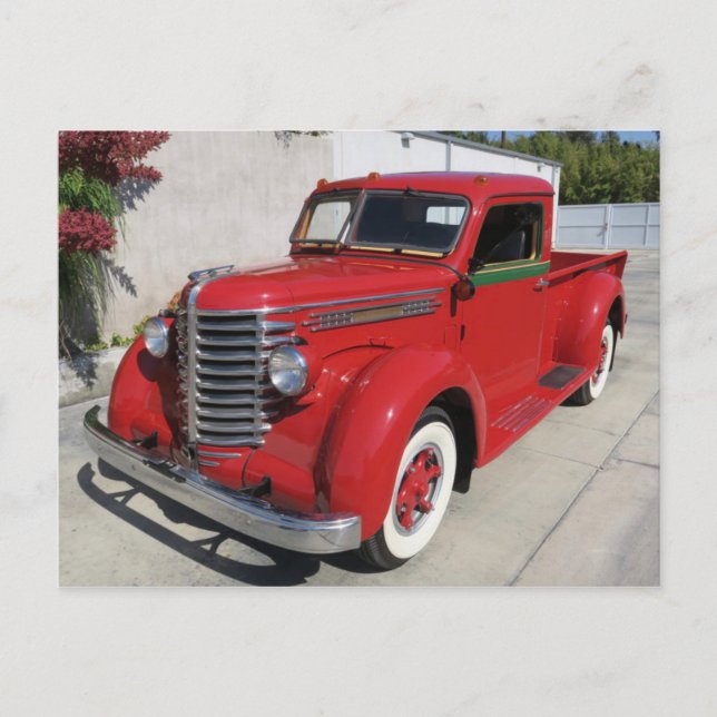 Klassiskt automatvykort vykort (Framsida)