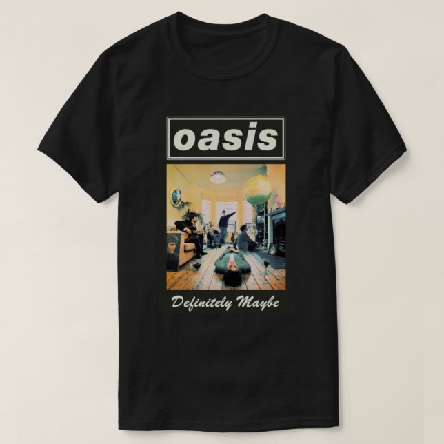 Klassiskt band, Oasi Album Cover Poster Poster1 T Shirt (Design framsida)