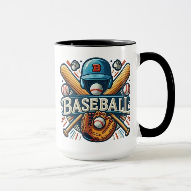 Klassiskt baskeball Essentials/Snyggt Retro Legend Mugg (Höger)
