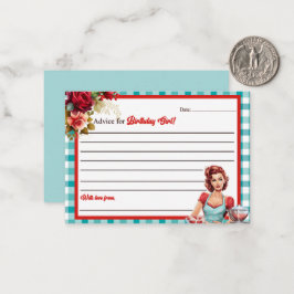 Klassiskt blådagskort för B-dagskort Anteckningskort