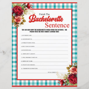 Klassiskt blått Bachelorette Avslutar menlighetssp