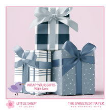 Klassiskt Blått och Vitt Buffalo-rutmönster