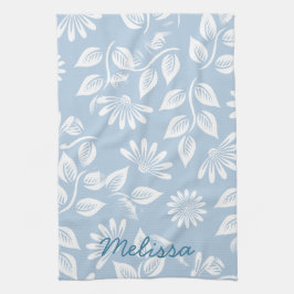 Klassiskt Blommönster - Plocka färg! - Kökshandduk