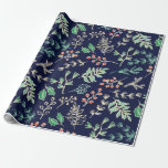 Klassiskt Blommönster - radbrytning Pappert Presentpapper<br><div class="desc">Avsluta varmt helgdag med vårt vackert designade helgdag-kort med ett festligt blommönster, perfekt för spridning av munkavle från säsong. Med det här eleganten visas vibrerande poinsettias, holly och vintergrön, och helgdagarna fångas upp i en bedövande blommigt arrangemang. Anpassa med ditt eget meddelande och dina familjefotografier för att skapa en unik...</div>